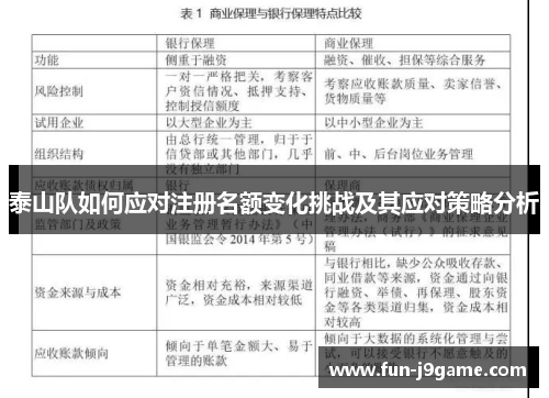 泰山队如何应对注册名额变化挑战及其应对策略分析 泰山队如何应对注册名额变化挑战及其应对策略分析