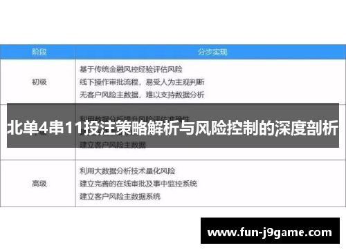 北单4串11投注策略解析与风险控制的深度剖析